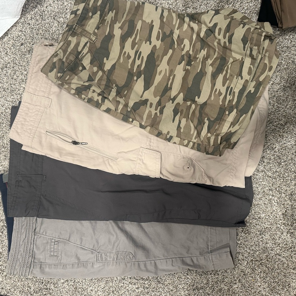 Assortment of Columbia and other shorts